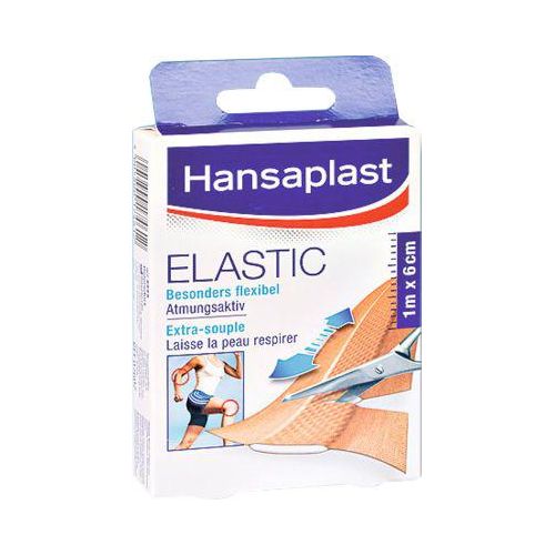 Hansaplast Elastic-Pflaster, 1 m x 6 cm