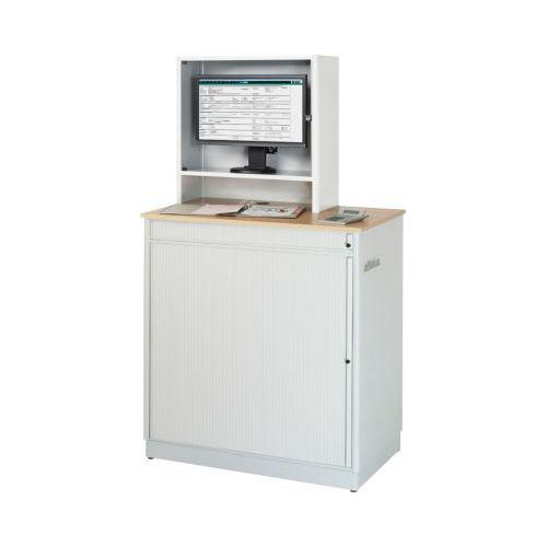 Computer-Station Typ 6018, B 1030 x T 660 x H 1810 mm, stationär