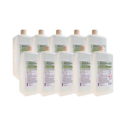 Händedesinfektionsmittel CorpuSan® Skindisinfection HD, bakterizid, luvurozid, mycobacterizid sowie begrenzt viruzid PLUS, 10 x 1 l