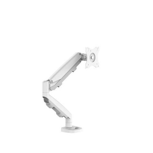 Einzel-Monitorarm Fellowes Eppa™, bis 39" Breite, VESA, 360° Drehung, 180° Schwenkung, 90° Neigung, höhenverstellbar, weiß