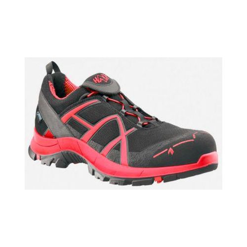 Sicherheitsschuh Haix Black Eagle Safety 40 ESD, GORE-TEX®, schwarz/rot, Größe 38