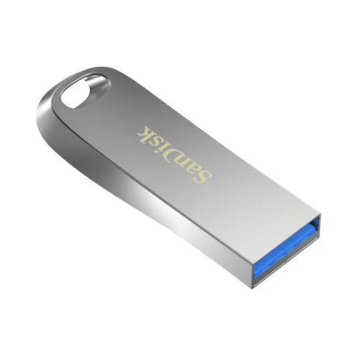 USB-Stick SanDisk Ultra Luxe, USB 3.1, bis 150 MB/s, mit Passwortschutz, 64 GB Speicherkapazität, Metall