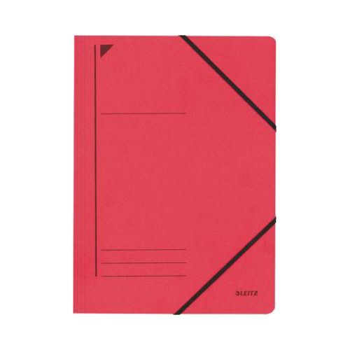 LEITZ® Eckspannmappe, DIN A4, Gummizugverschluss, rot