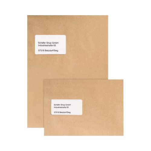 Versandtaschen C4, natronbraun, ohne Fenster, 500 Stück