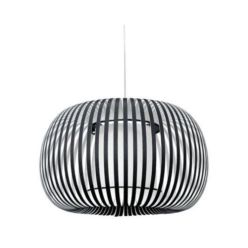 Deckenleuchte ESTENO, Ø 600 mm, schwarz, Textil/PVC, E27, meet by Paperflow