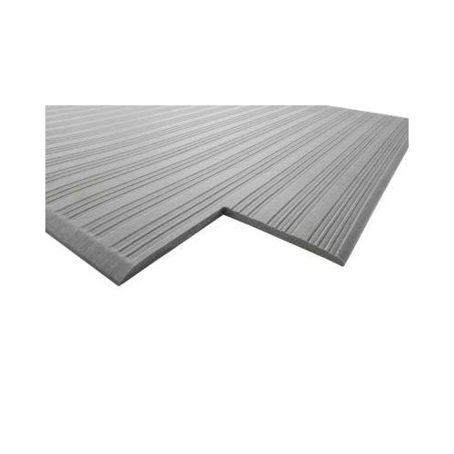 Orthomat® Arbeitsplatzmatte Ribbed, grau, 900 x 1500 mm