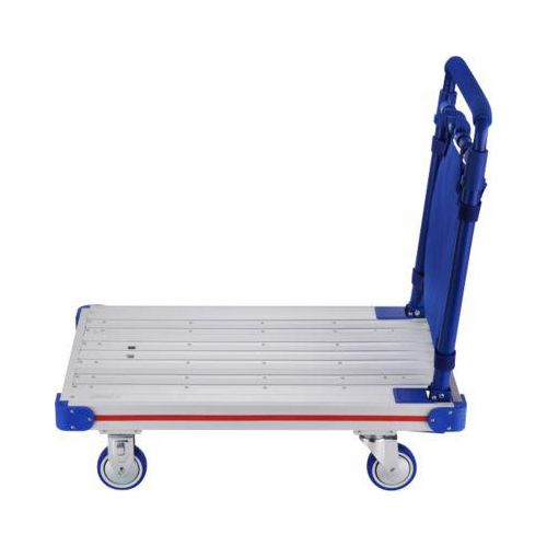 Aluminium-Plattformwagen, faltbar, 200 kg Tragfähigkeit, 9,5 kg Gewicht