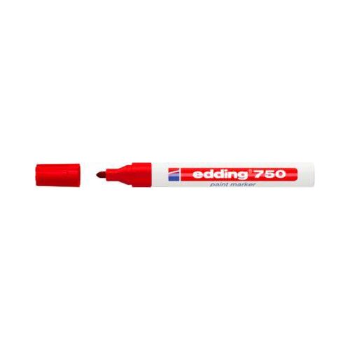 EDDING Lackmarker 750, 2-4 mm, rot, 1 Stück