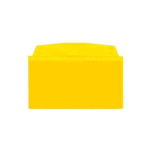 Orgatex-Magnettaschen, 1/3 DIN, gelb, 50 St.