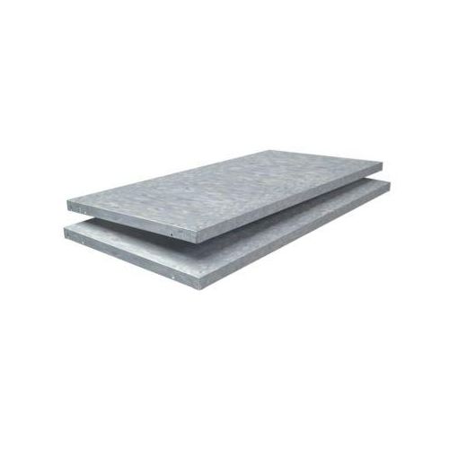 Fachboden, für Steckregal, 1200 x 400 mm, verzinkt, 2 Stück
