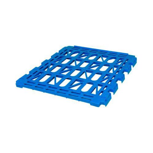 Etagenboden, Kunststoff, für 4-seitige Rollbox, blau (RAL 5010)