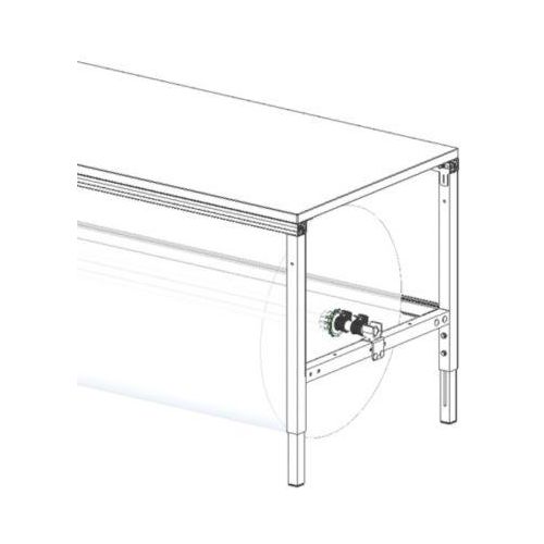 Rocholz Achssatz für Packtisch System Flex, für Tischbreite 1600 mm