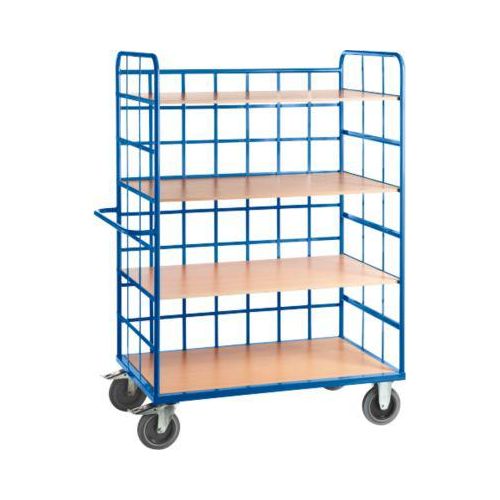 Gitter-Etagenwagen, 3 Etagen, L 1200 x B 800 mm
