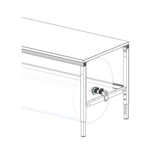 Rocholz Achssatz für Packtisch System Flex, für Tischbreite 2000 mm