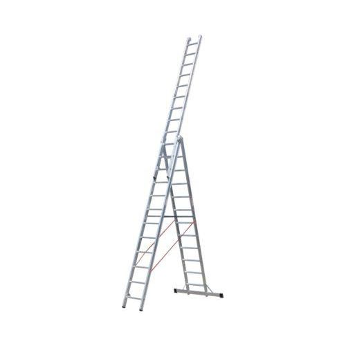 Mehrzweckleiter 3-teilig, 3x12 Sprossen