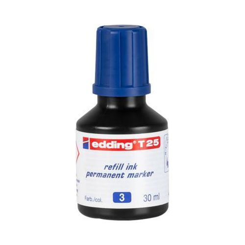 Nachfüll-Tusche edding T25 (Tropfdosierer), blau