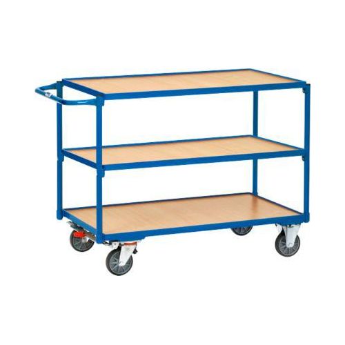 Tischwagen mit 3 Etagen, 850 x 500 mm
