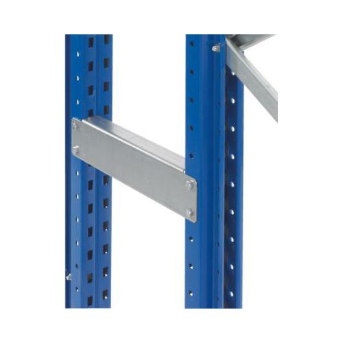 Schulte Lagertechnik Distanzstück für Paletten-Doppelregale, Distanzabstand 250 mm, verzinkt