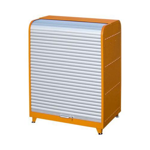 Gefahrstoff-Rollladenschrank, Typ RSG-2, orange RAL2000