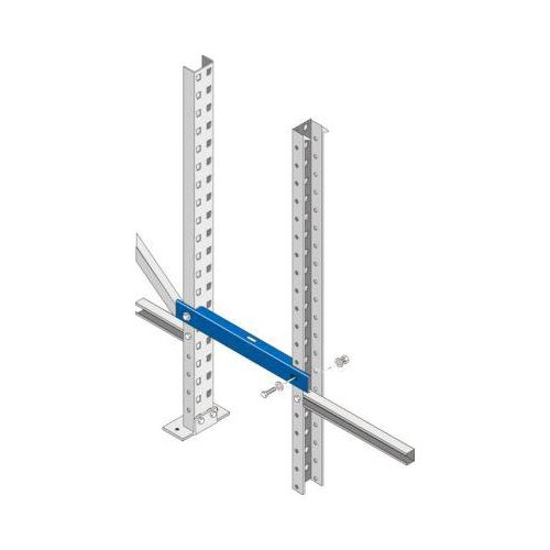 Distanzstück, Palettenregal PR 600, Rahmentiefe 1100 mm, Distanz 300 mm