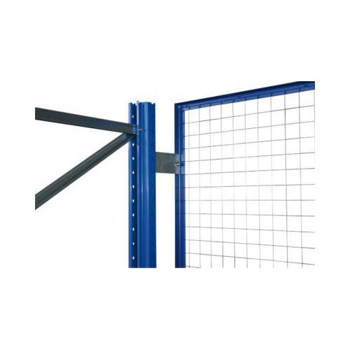 Schulte Lagertechnik Drahtgitter-Rückwand für Ständerrahmen S625-A18, S635-B20 und S645-B25, B 2225 x H 1000 mm, blau/verzinkt