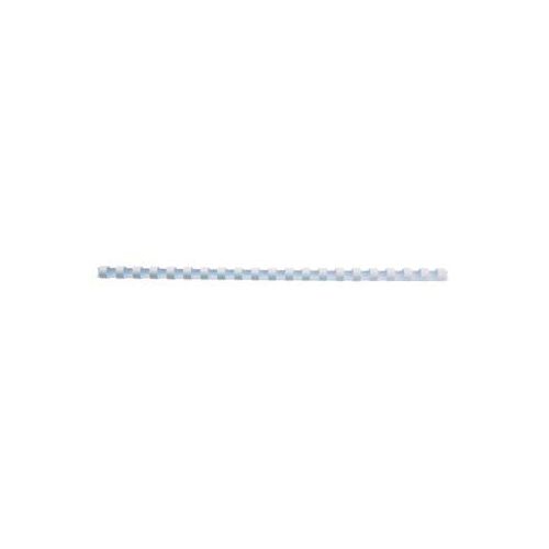 GBC® Binderücken, Plastik, Ø 14 mm, 100 Stück, weiß