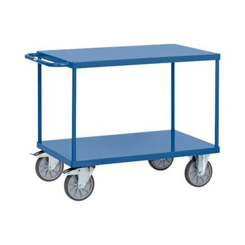 Tischwagen mit Stahlblech-Plattformen, L 1397 x B 809 x H 900 mm