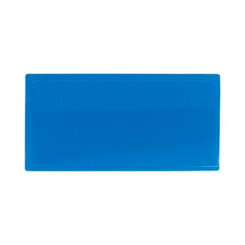 Etikettentasche Label TOP, magnetisch, 80x160, blau