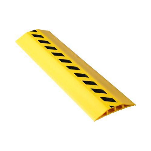 Kabelbrücke Typ 3, signalgelb/schwarz, L 3 m x B 100 mm x H 17 mm