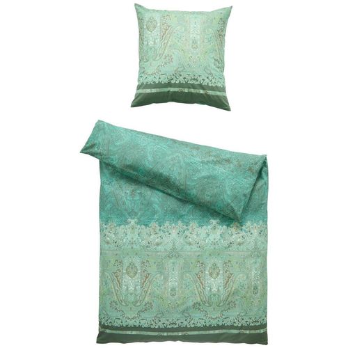 Bassetti Bettwäsche , Waldgrün , Textil , Paisley , 135x200 cm , Schlaftextilien, Bettwäsche, Bettwäsche