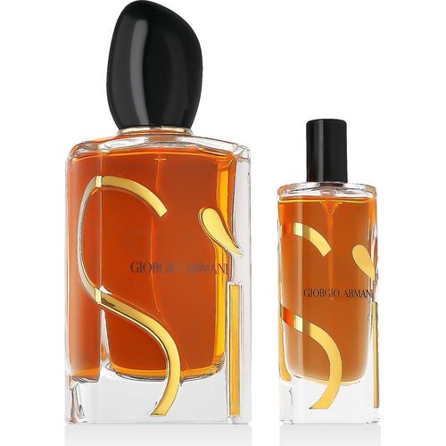 Giorgio Armani Sì Intense 2023 Eau De Parfum Intense - nachfüllbar 100 ml + EDP Intense 15 ml (woman