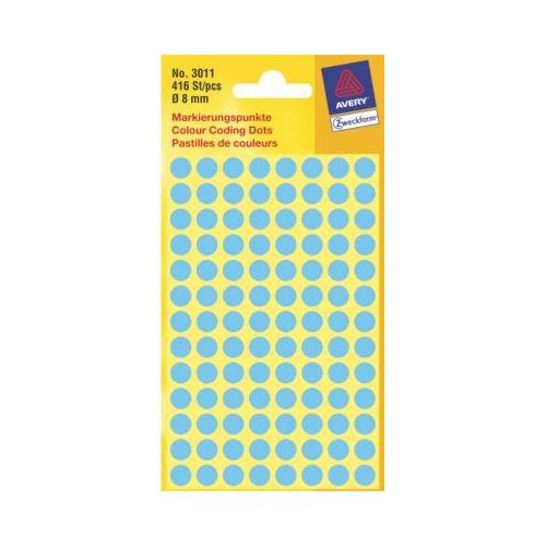 AVERY Zweckform Markierungspunkte 3011, blau