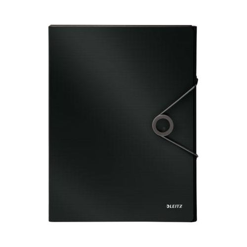 Leitz Dokumentenmappe Solid, DIN A4, aus PP, schwarz