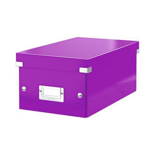 LEITZ® DVD Ablagebox Click + Store, violett