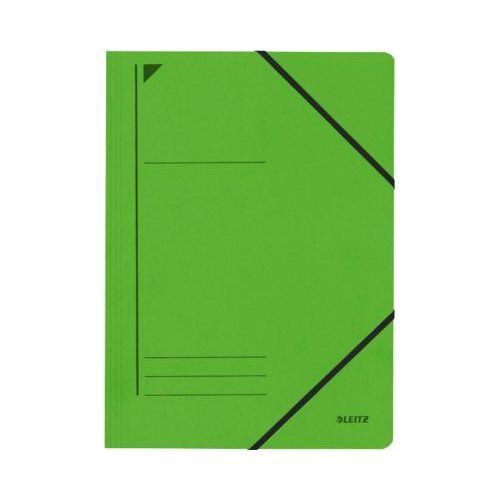 LEITZ® Eckspannmappe, DIN A4, Gummizugverschluss, grün