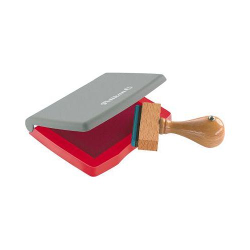 Pelikan Stempelkissen Gr. Nr. 3, für Gummi- und Polymerstempel, Fläche 5 x 7 cm, rot