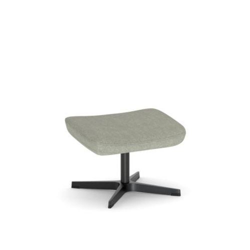 Nowy Styl Beinauflage Barrique, für Drehsessel Barrique, bis 110 kg, Polyesterbezug/Aluminium, sagegrün/schwarz