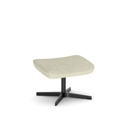 Nowy Styl Beinauflage Barrique, für Drehsessel Barrique, bis 110 kg, Polyesterbezug/Aluminium, braun/schwarz