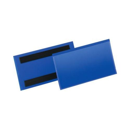 Etiketten- und Kennzeichnungstaschen B 150 x H 67 mm, 50 Stück, blau