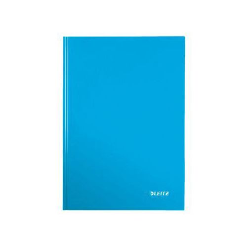 LEITZ Notizbuch WOW 4626, DIN A4, kariert, blau