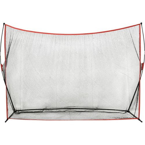 vidaXL Golf-Ballfangnetz 356x92,5x215 cm Metall