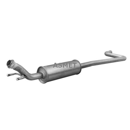 ASMET Mittelschalldämpfer für CITROËN (DF-PSA) 1717RS 09.113