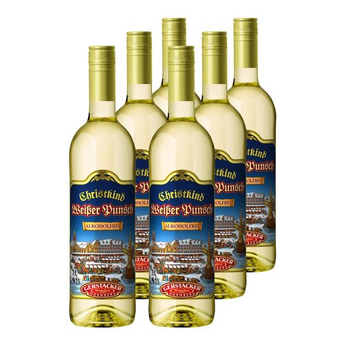 Gerstacker Christkind alkoholfreier Weißer Punsch 6 x 0,74 Liter