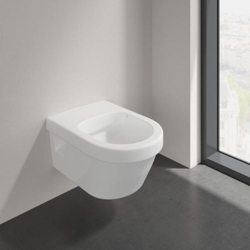 Villeroy & Boch Architectura Wand WC 5684R2R1 weiss c-plus, ohne Befestigungslöcher für Sitz