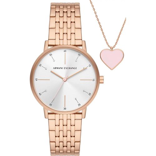 Armani Exchange Damenuhr Armani Exchange Lola SET Damenuhren ArmaniExchange-AX7145SET