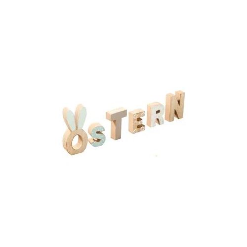 Deko Ostern Frühling Osterdekoration Schriftzug Osterhase Osterdeko Aufsteller