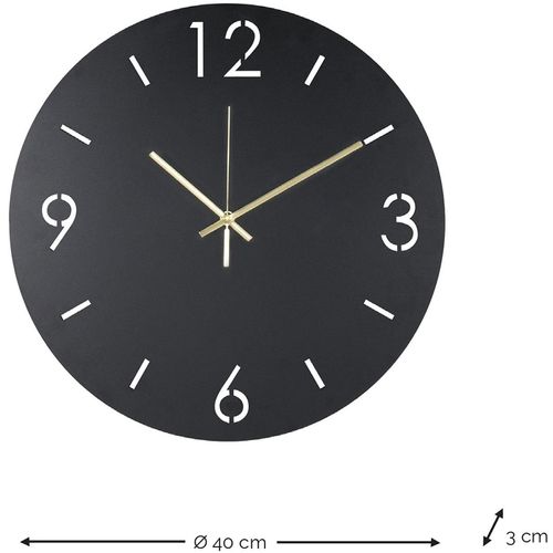 Uhr SPINDER DESIGN, grau (silky taupe), Wanduhren, Ø 40cm, Quarzuhr, 12 Ziffern, Champagnerfarbene Hände, B:40cm H:40cm T:3cm