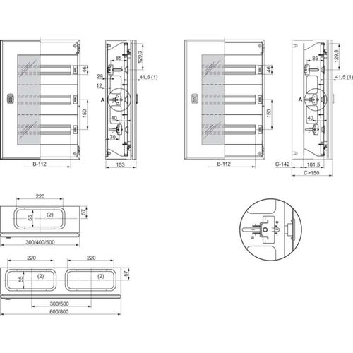 Schneider Electric Automatenabdeckung NSYDLM84P