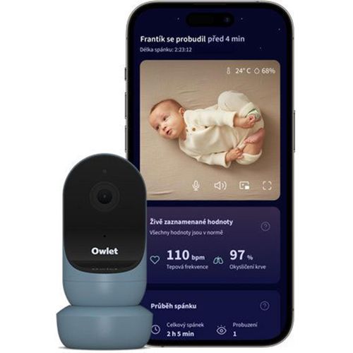 Owlet Cam 2 Schlafenszeit Blau