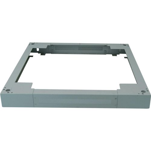 INTELLINET Sockel grau zur Stabilisierung von frei stehenden Schraenken 90x600x800 mm grau